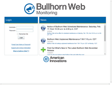 Tablet Screenshot of bullhornsys.com